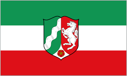 Флаг Северной Рейн-Вестфалии