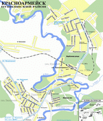 Карта Красноармейска