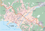 Карта Туапсе