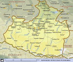Карта Карачаево-Черкесской республики